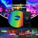ENER-J Smart WiFi RGB LED Neon Strip Kit 12V, 3 meters, IP65 additional 10