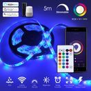 ENER-J Smart WiFi RGB+CCT Changing LED Strip Light - 5m additional 4