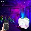 ENER-J WiFi + BLE Smart Star Projector with music sync function, Works with App & Alexa/Google additional 6