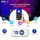 ENER-J WiFi + BLE Smart Star Projector with music sync function, Works with App & Alexa/Google additional 3