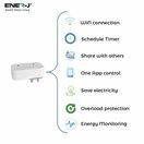 ENER-J 13A WiFi Dual Smart Plug, UK BS Plug, With Energy Monitor additional 10
