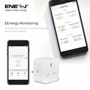 ENER-J WiFi Smart Mini plug square, UK BS Plug (3 pcs pack) additional 5