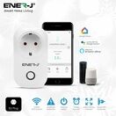 ENER-J WiFi Smart Plug with Energy Monitor, EU Plug (max 1600W) additional 1