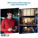 ENER-J WiFi Smart Plug with Energy Monitor, EU Plug (max 1600W) additional 8