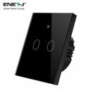 ENER-J Wifi Smart 2 Gang Touch Switch, No Neutral Needed, Black Body additional 2