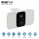 ENER-J Smart Wireless 1080P Battery Camera with Twin Floodlights, 10400mAh Batteries additional 1