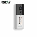 ENER-J Smart Wireless Video Doorbell PRO 2 Series, 9600mah batteries additional 1