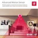 ENER-J Smart WiFi Wireless Eyeball shape PIR Sensor additional 10