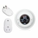 ENER-J RF Thermostat for Infrared heating panel wih UK Plug, Max 3680W additional 2
