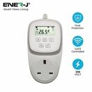 ENER-J Wifi Thermostat for Infrared heating panel with UK Plug, Max 3680W additional 3