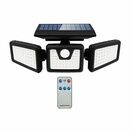 ENER-J Solar Wall Light with Sensor, 3 heads, 6.5W with Remote additional 1