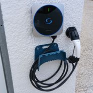 Customer image of Salus EVT7UK 7kW Type 2 Slimline EV Charger (Tethered)