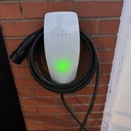 Customer image of Tesla 7kW/22kW Type 2 Tethered Wall Connector EV Charger (Gen 3)