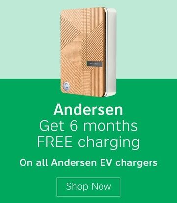 Get 6 months FREE ev charging with any Andersen EV charger