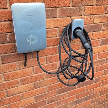 Customer image of Sungrow 7.4KW Single-Phase Standalone AC EV Charger