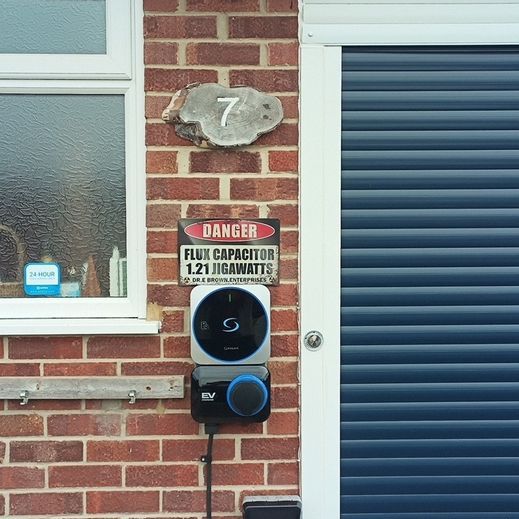 Customer image of Salus EV7UK 7kW Type 2 Slimline EV Charger (Untethered)