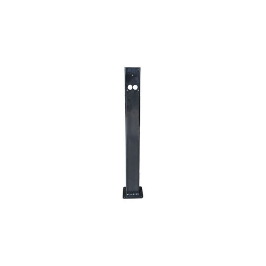 eDock / eVoom Dual Unit Mounting Post, Mild Steel Painted Black