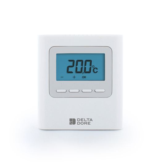 Delta Dore Delta 8000 TA RF Wireless Room Thermostat With Heat/Cool Mode
