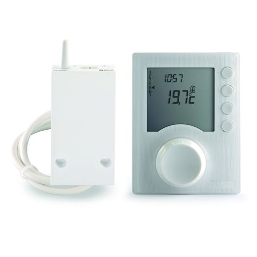 Delta Dore Tybox 137+ Wireless Programmable Thermostat &amp; Receiver For Boiler Control