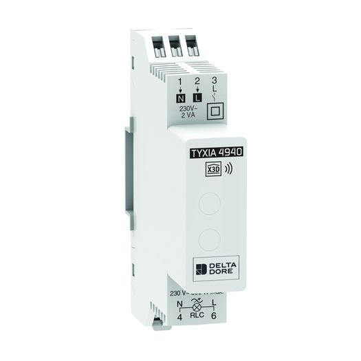 Delta Dore Tyxia 4940 Wireless Light Dimming Modular Receiver