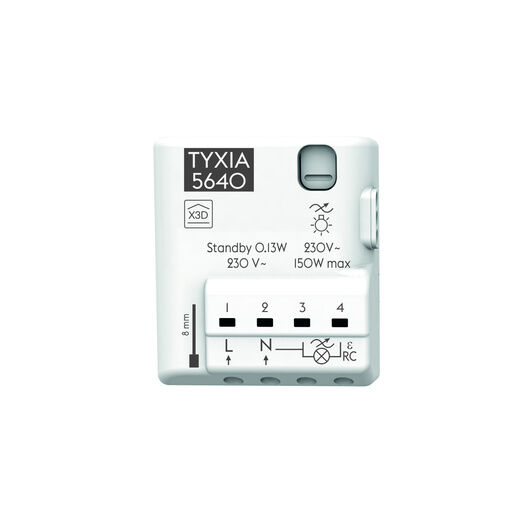 Delta Dore Tyxia 5640 Wireless 1-Channel Lighting Dimmer Receiver