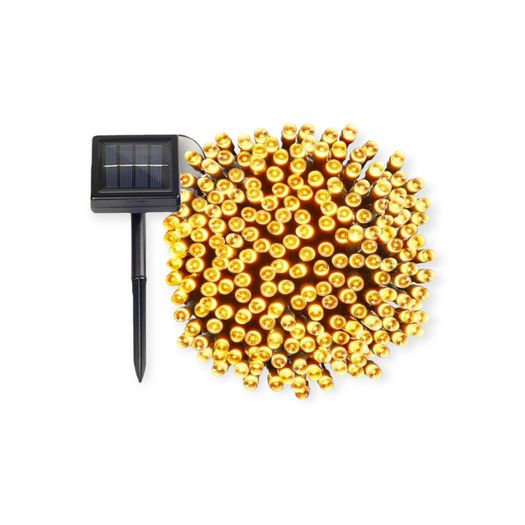 MaxEco Power Solar LED Outdoor Waterproof Garden String Fairy Lights - 8 Modes