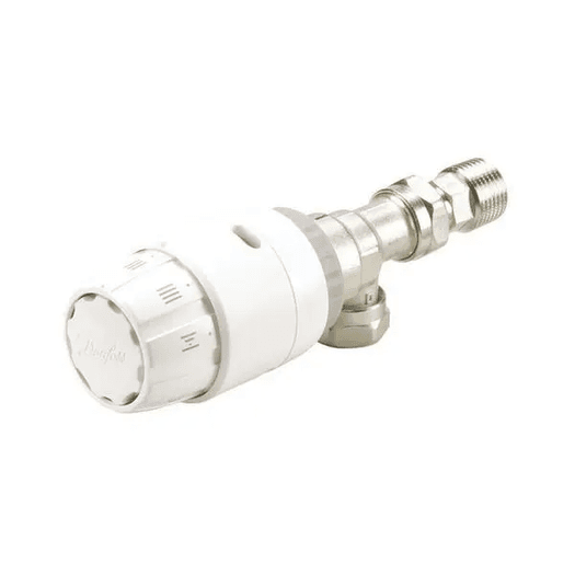 Danfoss RAS-C2 angled thermostatic radiator valve 15mm