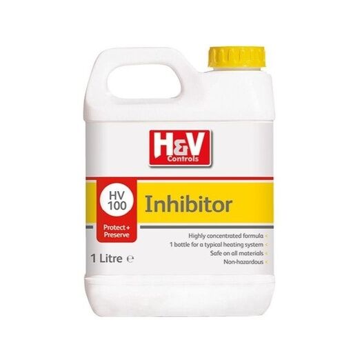 Calmag H&amp;V Controls HV100 Scale Inhibitor Central Heating Systems 1 Litre Bottle