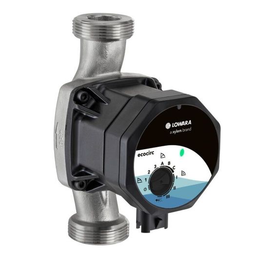 Lowara Ecocirc 25/6-130 N High Efficiency Hot Water Circulator