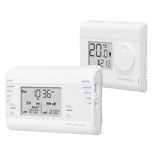 Neomitis Wireless RF 7 Day 2 Channel Digital Programmer