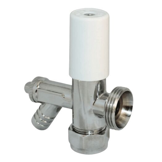 Salus TRLS10 15mm Drain Off Lockshield Radiator Valve