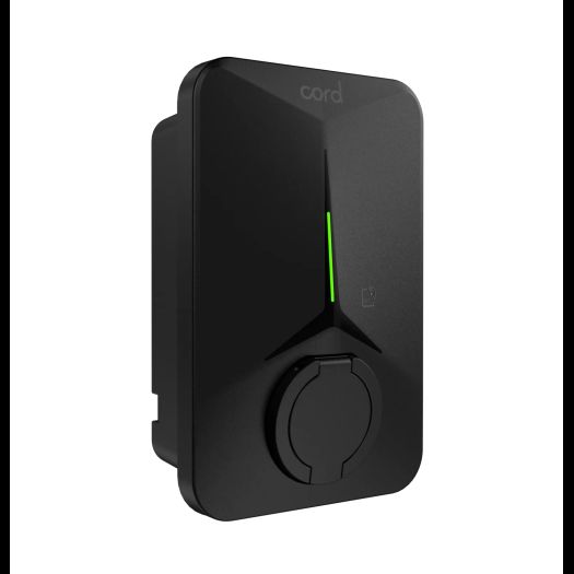 Cord Zero 7.4kW Universal Untethered AC EV Charger - Black