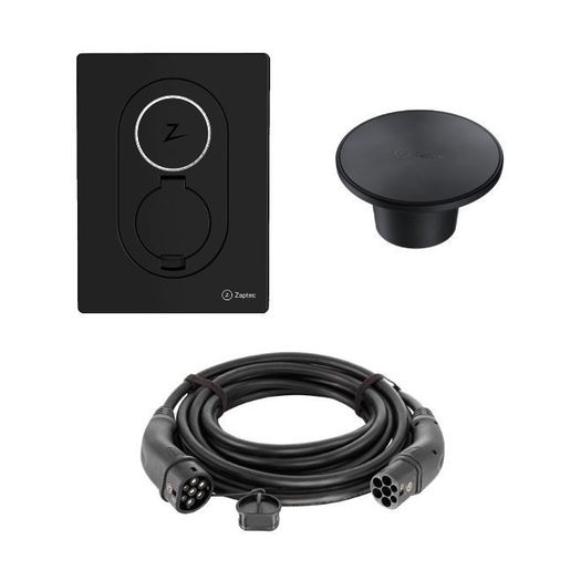 Zaptec Go Bundle 7.4kW Socket With Charger Cable &amp; Holder