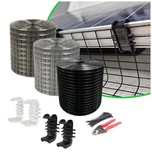 Pestfix Solar Panel Proofing Kit (30m)- 30mm Critter Clips (Black)