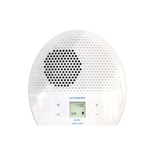 Consort Claudgen Wall-Mounted Downflow Fan Heater with 7 Day Timer - DF2E