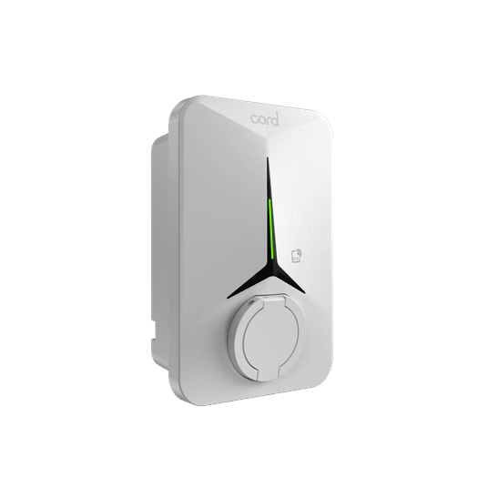 Cord Zero Untethered EV Charger White - AC 7.4kW