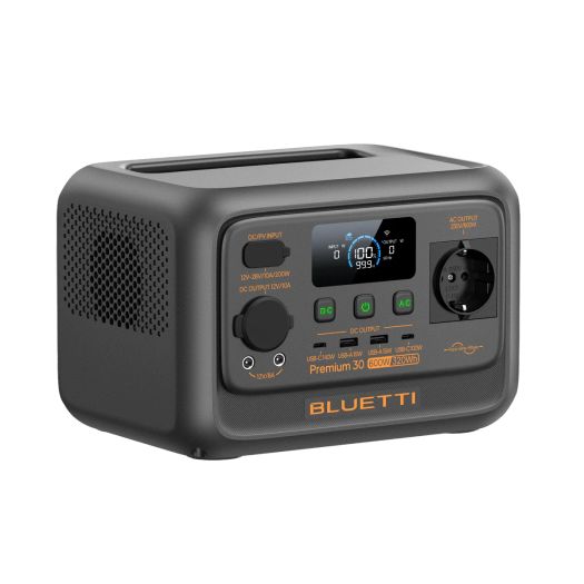 BLUETTI Premium 30 V2 Portable Power Station (600W 302Wh)