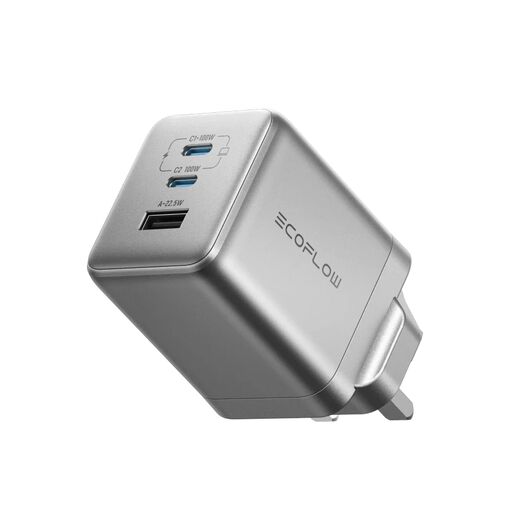 EcoFlow RAPID Pro 100W 3-Port USB-C/USB-A Charger