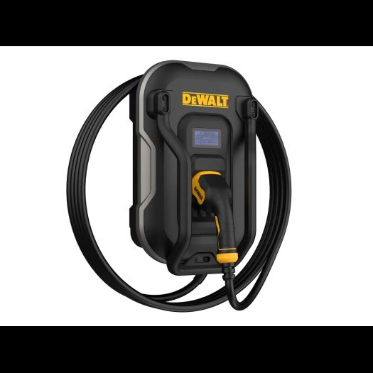 DeWALT 32A 380V 22kW Wallbox Three Phase Tethered EV Charger