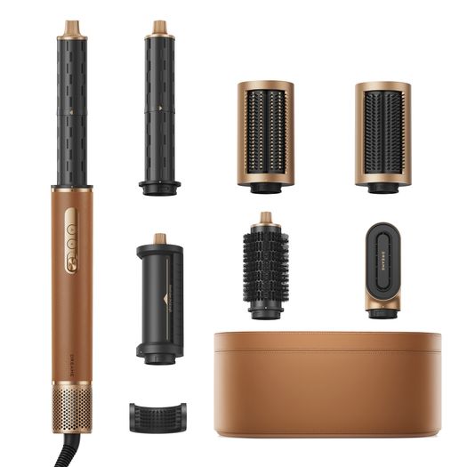 Dreame AirStyle Pro 7-in-1 Hair Styler with Attachments – Gold, UK Version