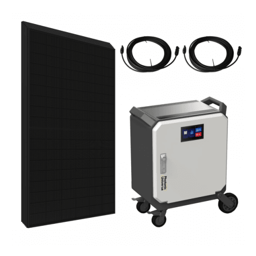 Complete 5kW Off-Grid Solar Power System with 5kWh Battery and 2.5kW Solar Array