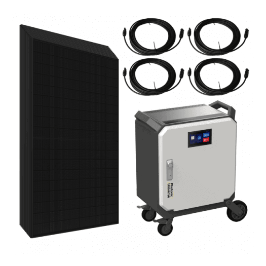 Photonic Universe 5kW Off-Grid Solar Power System with 5kWh Battery and 5kW Solar Array
