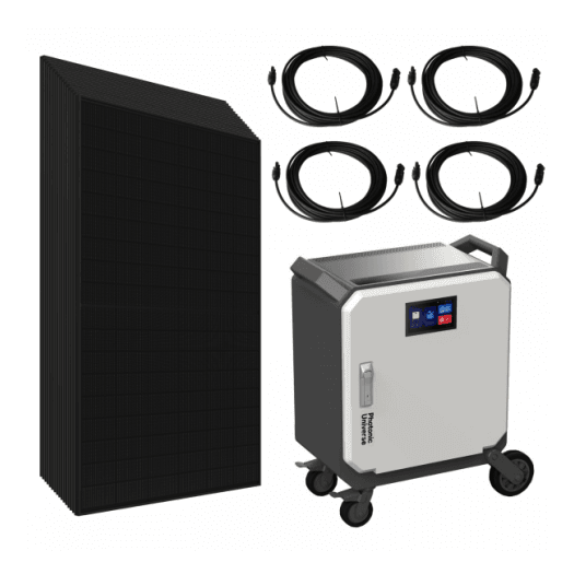 Photonic Universe 5kW Off-Grid Power System with 5kWh Battery and 7kW Solar Array