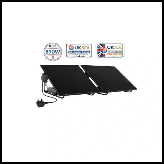 UKSOL UKS-D2-890-MZ1-UKG Pro Duo 890W Ground Mount Solar Kit