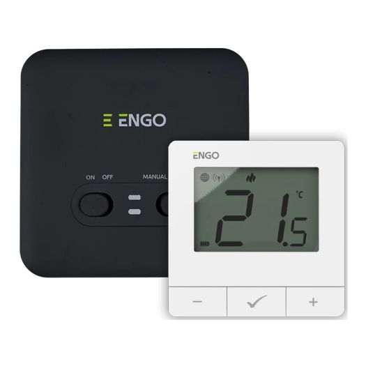 ENGO E20I-W-UK Wireless White Internet Room Thermostat