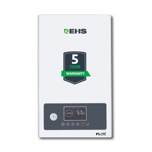 EHS 14kW Electric Black Front Combi Boiler Flex with Installation Kit