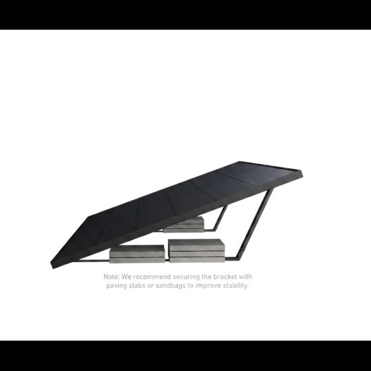 Anker SOLIX Flat Roof, Garden &amp; Level Ground Solar Panel Mounting Kit (2 Panels)