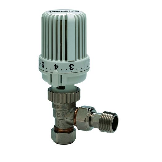 Honeywell Home VT15EG Essential 15mm Angled Thermostatic Radiator Valve