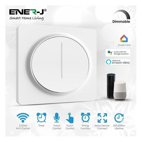 ENER-J Smart WiFi Dimmable Switch