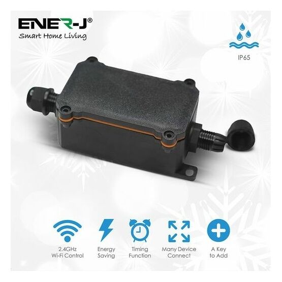 ENER-J Smart WiFi Outdoor Relay Switch